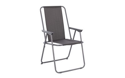 Сгъваем градински стол HM5148.01 - Сив