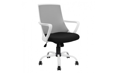 Офис стол HM1053.21 - Черно/Сив/Бяло