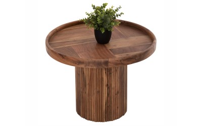 Дървена холна маса Rajjeh HM9693 - Натурален