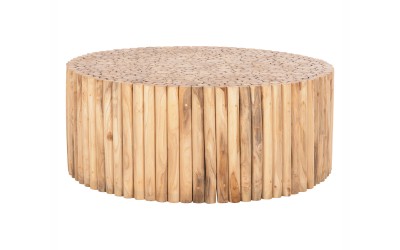 Дървена холна маса Cooter HM9862 - Натурален