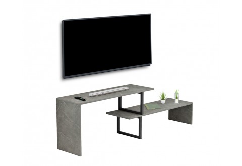 ТВ шкаф Briggite HM8892.11 - Светлосиво камък ТВ шкаф Briggite HM8892.11 - Светлосиво камък