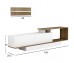 ТВ шкаф GARCELLE HM8904.11 - Бял/Натурален ТВ шкаф GARCELLE HM8904.11 - Бял/Натурален
