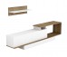 ТВ шкаф GARCELLE HM8904.11 - Бял/Натурален ТВ шкаф GARCELLE HM8904.11 - Бял/Натурален