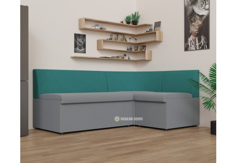 Кухненски ъгъл Торонто - Светлосив/Тюркоаз