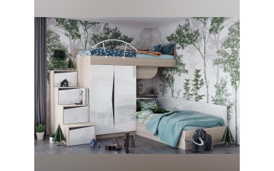 Детско обзавеждане Марти - Двуетажни легла 90/200 см