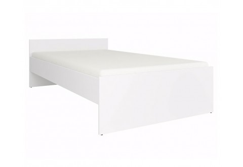 Легло персон и половина Nepo Plus LOZ/120 - 120/200 см, Бяло Легло персон и половина Nepo Plus LOZ/120 - 120/200 см, Бяло