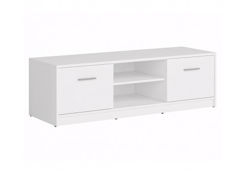 ТВ шкаф Nepo Plus RTV2D - Бял ТВ шкаф Nepo Plus RTV2D - Бял