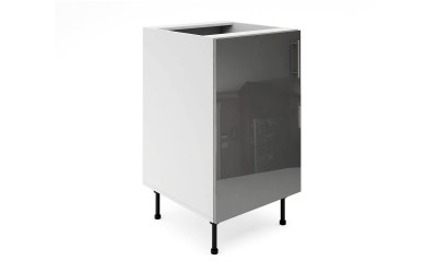 Долен кухненски шкаф Лукс Гланц М2 - 50 см - MDF Антрацит Гланц