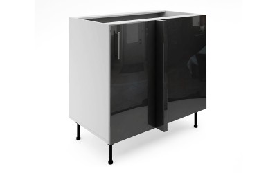 Долен кухненски шкаф Лукс Гланц М7 - 105 см - MDF Антрацит Гланц