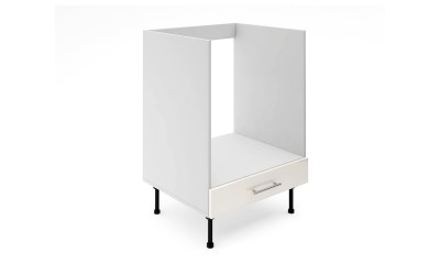 Долен кухненски шкаф Лукс Гланц М9 - 60 см - MDF Крем Гланц