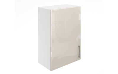 Горен кухненски шкаф Лукс Гланц М16 - 50 см - MDF Крем Гланц