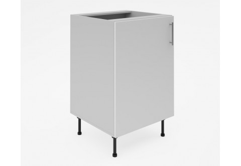 Долен кухненски шкаф Лукс мат М2 - 55 см - MDF Супер мат бял Долен кухненски шкаф Лукс мат М2 - 55 см - MDF Супер мат бял