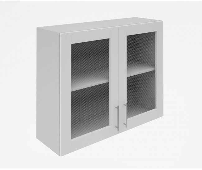 Горен кухненски шкаф Лукс мат М21 - 90 см - MDF Супер мат бял Горен кухненски шкаф Лукс мат М21 - 90 см - MDF Супер мат бял