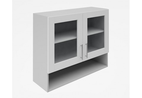 Горен кухненски шкаф Лукс мат М23 - 90 см - MDF Супер мат бял Горен кухненски шкаф Лукс мат М23 - 90 см - MDF Супер мат бял