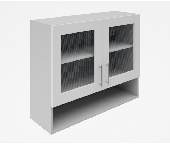 Горен кухненски шкаф Лукс мат М23 - 90 см - MDF Супер мат бял Горен кухненски шкаф Лукс мат М23 - 90 см - MDF Супер мат бял