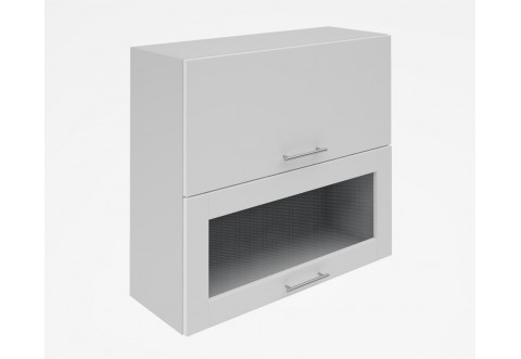 Горен кухненски шкаф Лукс мат М24 - 80 см - MDF Супер мат бял Горен кухненски шкаф Лукс мат М24 - 80 см - MDF Супер мат бял