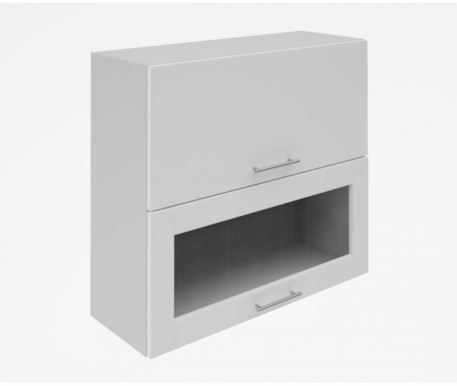 Горен кухненски шкаф Лукс мат М24 - 80 см - MDF Супер мат бял Горен кухненски шкаф Лукс мат М24 - 80 см - MDF Супер мат бял