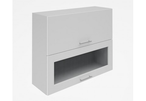Горен кухненски шкаф Лукс мат М24 - 90 см - MDF Супер мат бял Горен кухненски шкаф Лукс мат М24 - 90 см - MDF Супер мат бял