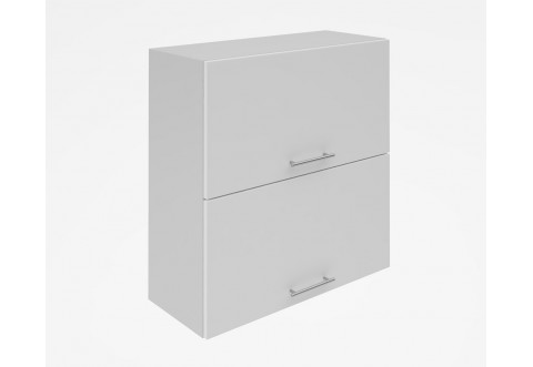 Горен кухненски шкаф Лукс мат М25 - 70 см - MDF Супер мат бял