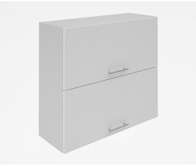 Горен кухненски шкаф Лукс мат М25 - 80 см - MDF Супер мат бял Горен кухненски шкаф Лукс мат М25 - 80 см - MDF Супер мат бял