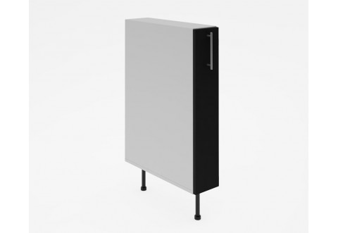 Долен кухненски шкаф Лукс мат М10 - 15 см - MDF Супер мат черно Долен кухненски шкаф Лукс мат М10 - 15 см - MDF Супер мат черно