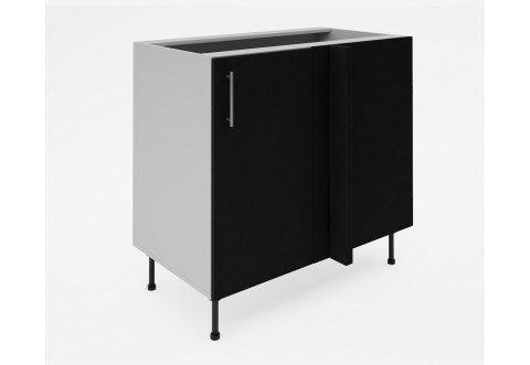 Долен кухненски шкаф Лукс мат М7 - 105 см - MDF Супер мат черно Долен кухненски шкаф Лукс мат М7 - 105 см - MDF Супер мат черно