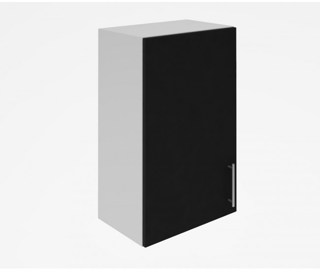 Горен кухненски шкаф Лукс мат М16 - 45 см - MDF Супер мат черно Горен кухненски шкаф Лукс мат М16 - 45 см - MDF Супер мат черно
