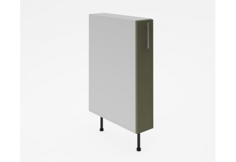 Долен кухненски шкаф Лукс мат М10 - 15 см - MDF Супер мат каменно сиво Долен кухненски шкаф Лукс мат М10 - 15 см - MDF Супер мат каменно сиво