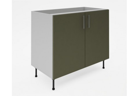Долен кухненски шкаф Лукс мат М6 - 100 см - MDF Супер мат каменно сиво Долен кухненски шкаф Лукс мат М6 - 100 см - MDF Супер мат каменно сиво