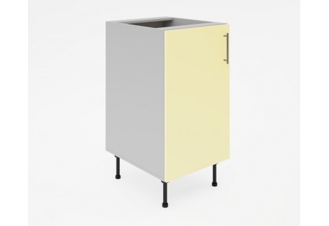 Долен кухненски шкаф Лукс мат М2 - 45 см - MDF Супер мат крем Долен кухненски шкаф Лукс мат М2 - 45 см - MDF Супер мат крем