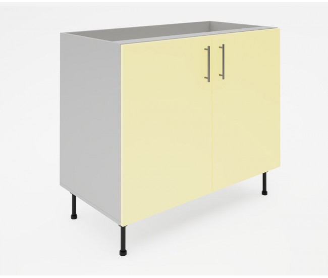 Долен кухненски шкаф Лукс мат М6 - 100 см - MDF Супер мат крем Долен кухненски шкаф Лукс мат М6 - 100 см - MDF Супер мат крем