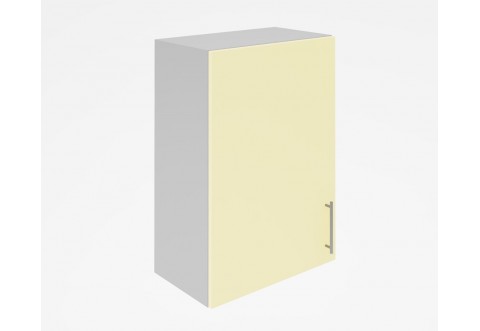 Горен кухненски шкаф Лукс мат М16 - 50 см - MDF Супер мат крем