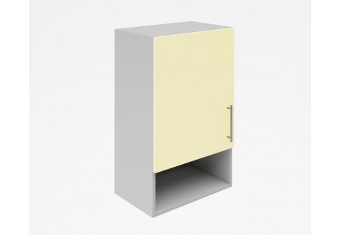Горен кухненски шкаф Лукс мат М18 - 45 см - MDF Супер мат крем