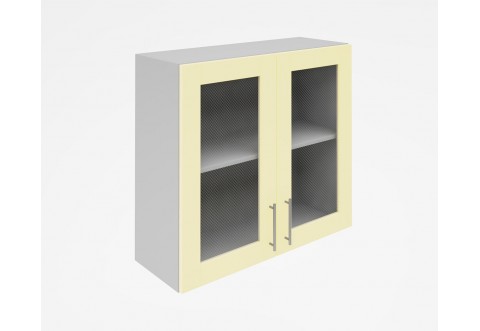 Горен кухненски шкаф Лукс мат М21 - 80 см - MDF Супер мат крем Горен кухненски шкаф Лукс мат М21 - 80 см - MDF Супер мат крем