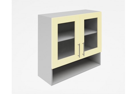 Горен кухненски шкаф Лукс мат М23 - 80 см - MDF Супер мат крем Горен кухненски шкаф Лукс мат М23 - 80 см - MDF Супер мат крем