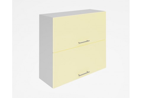 Горен кухненски шкаф Лукс мат М25 - 80 см - MDF Супер мат крем Горен кухненски шкаф Лукс мат М25 - 80 см - MDF Супер мат крем