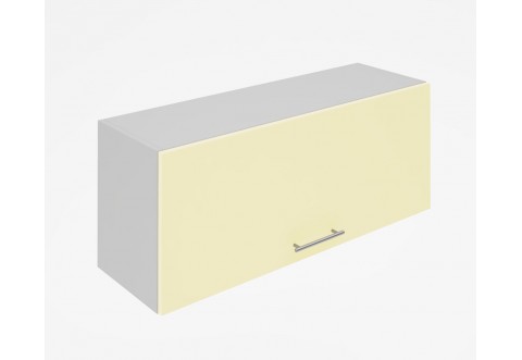 Горен кухненски шкаф Лукс мат М26 - 90 см - MDF Супер мат крем