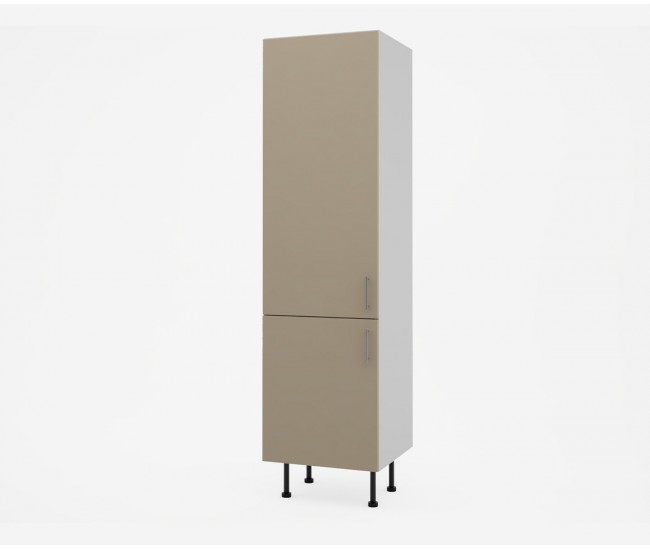 Колонен кухненски шкаф Лукс мат М13 - 60 см - MDF Супер мат лате