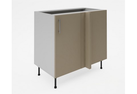 Долен кухненски шкаф Лукс мат М7 - 105 см - MDF Супер мат лате