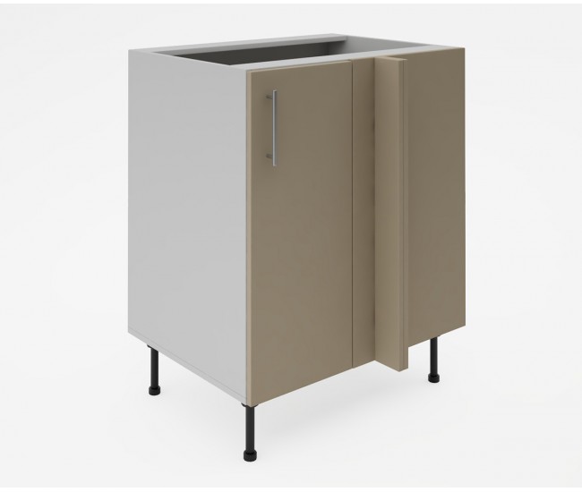 Долен кухненски шкаф Лукс мат М8 - 75 см - MDF Супер мат лате