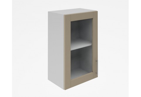 Горен кухненски шкаф Лукс мат М17 - 45 см - MDF Супер мат лате