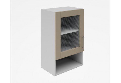 Горен кухненски шкаф Лукс мат М19 - 45 см - MDF Супер мат лате