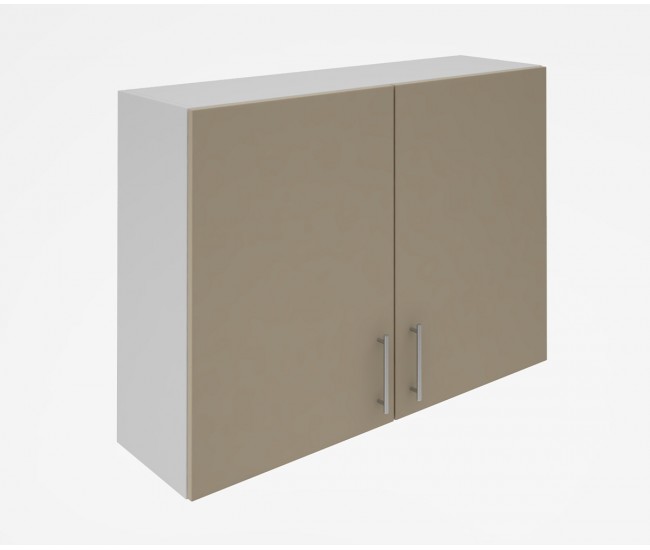 Горен кухненски шкаф Лукс мат М20 - 100 см - MDF Супер мат лате