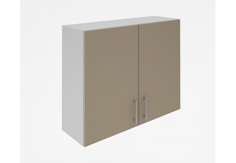 Горен кухненски шкаф Лукс мат М20 - 90 см - MDF Супер мат лате