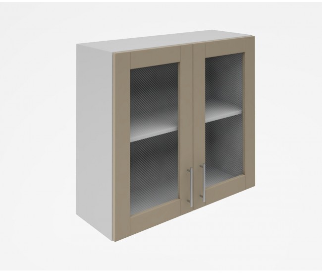 Горен кухненски шкаф Лукс мат М21 - 80 см - MDF Супер мат лате Горен кухненски шкаф Лукс мат М21 - 80 см - MDF Супер мат лате