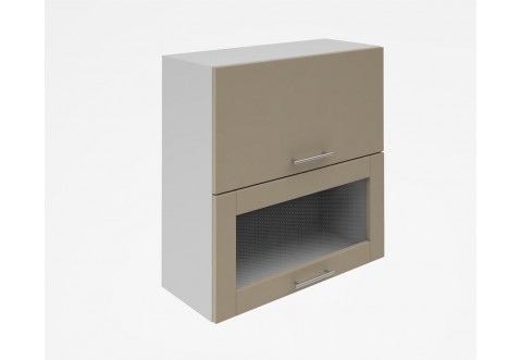 Горен кухненски шкаф Лукс мат М24 - 70 см - MDF Супер мат лате