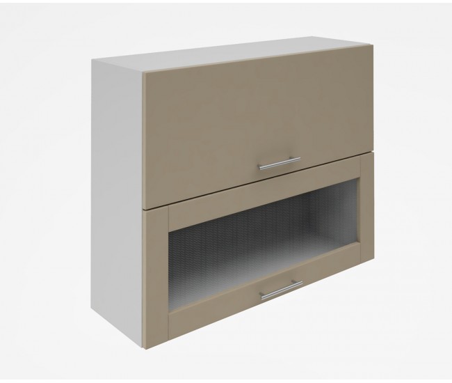 Горен кухненски шкаф Лукс мат М24 - 90 см - MDF Супер мат лате Горен кухненски шкаф Лукс мат М24 - 90 см - MDF Супер мат лате