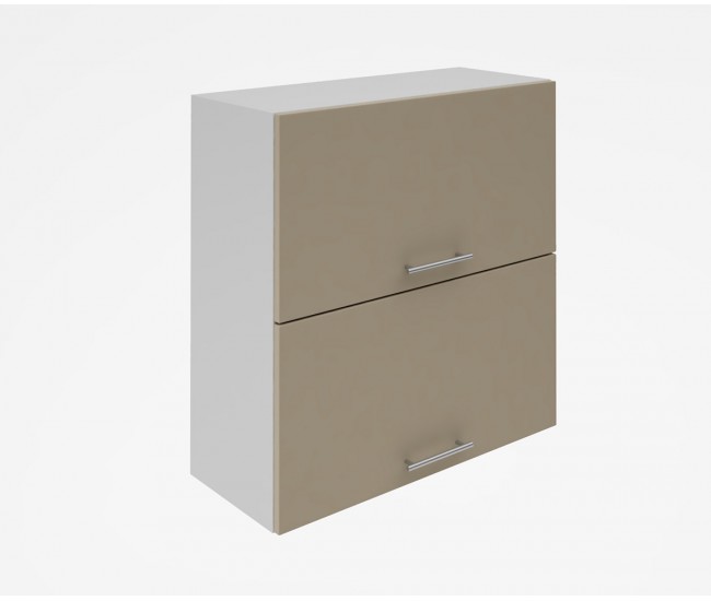 Горен кухненски шкаф Лукс мат М25 - 70 см - MDF Супер мат лате