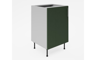 Долен кухненски шкаф Лукс мат М2 - 55 см - MDF Супер мат маслина