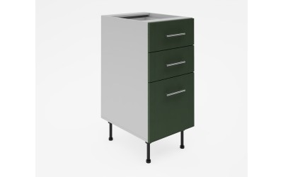 Долен кухненски шкаф Лукс мат М4 - 40 см - MDF Супер мат маслина
